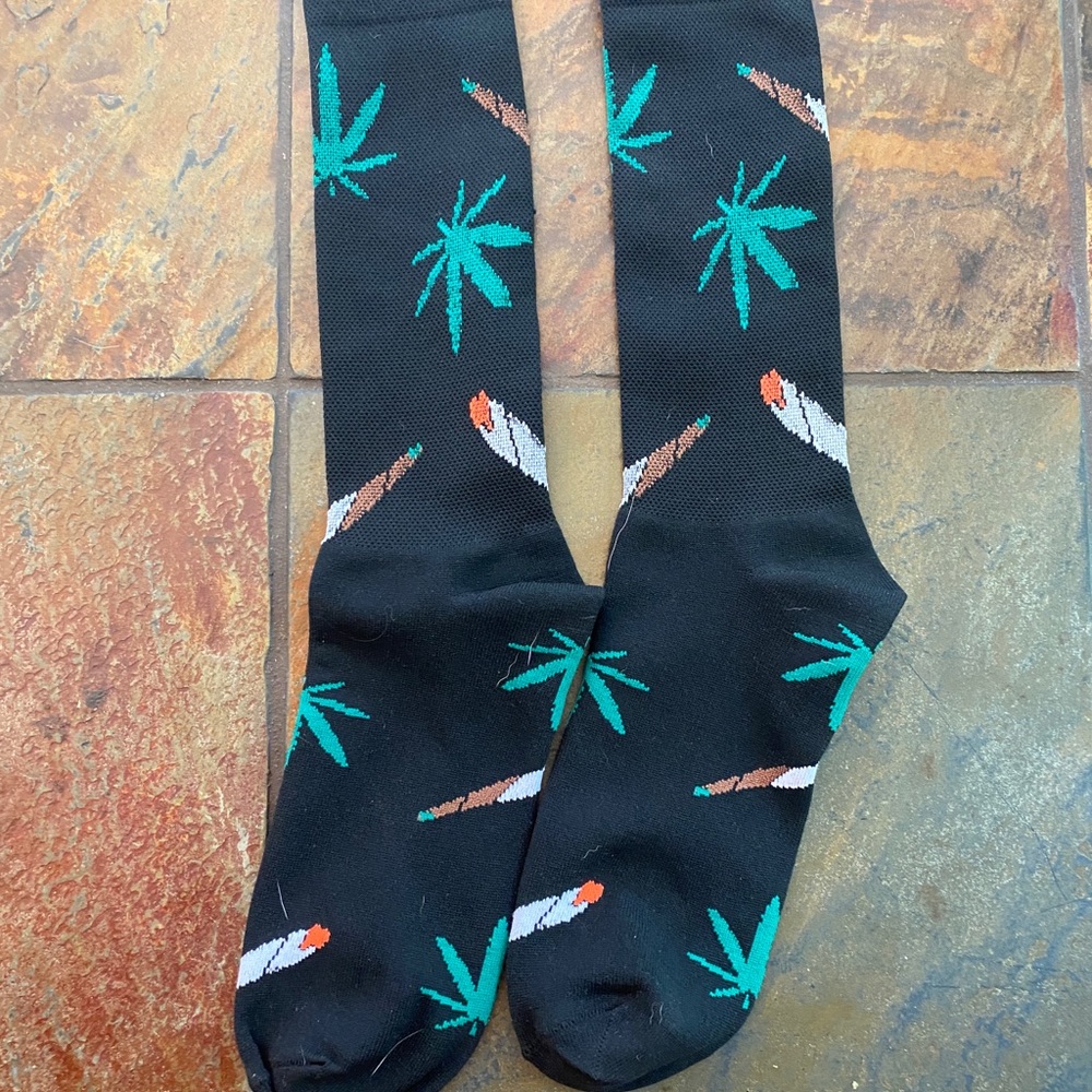 Unisex weed socks
